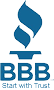 Logo for the Better Business Bureau.